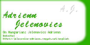 adrienn jelenovics business card